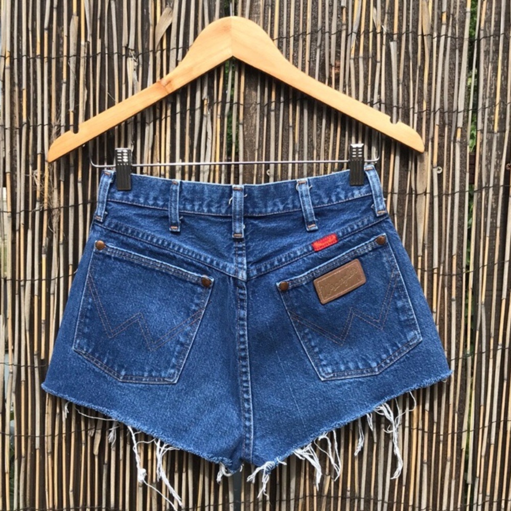 Wrangler Cut Off Denim Shorts